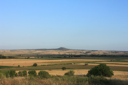 1/06 : Vue depuis le bivouac vers Thessalonique